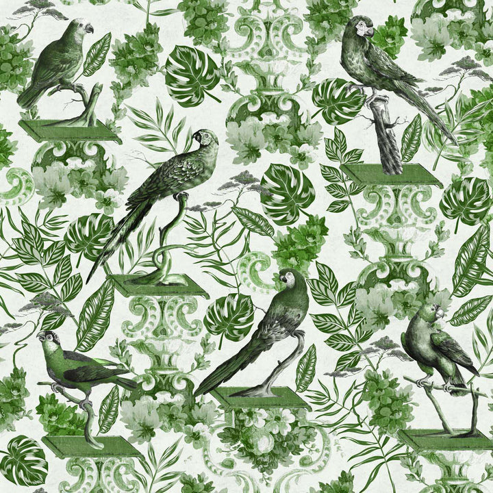La Voliere-behang-Tapete-Mind the Gap-Green-300 cm (standaard)-WP20438-Selected Wallpapers