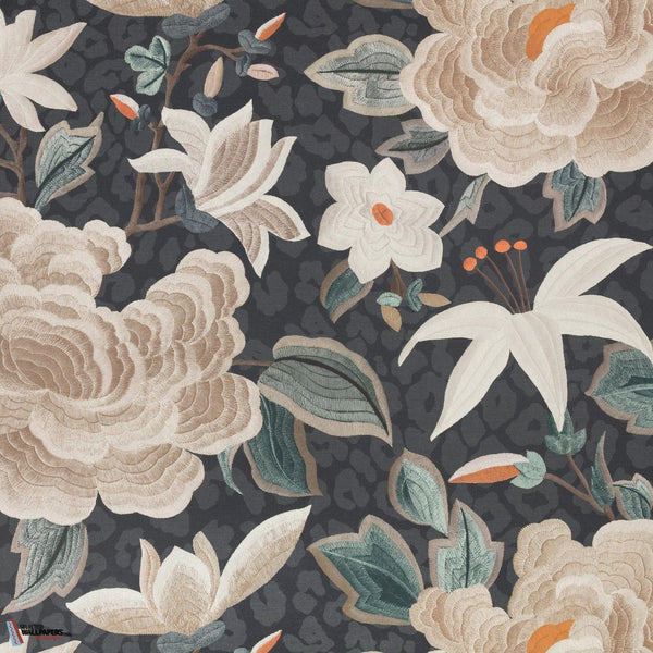 Lavinia Matte Wallcovering-Behang-Romo-Slate-Rol-W459/01-Selected Wallpapers