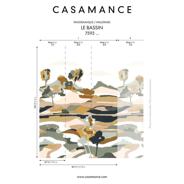 Le Bassin-Behang-Tapete-Casamance-Selected Wallpapers