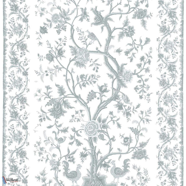 Le Chant du Coq-behang-Braquenie-Nacre-Set-BP376001-Selected Wallpapers
