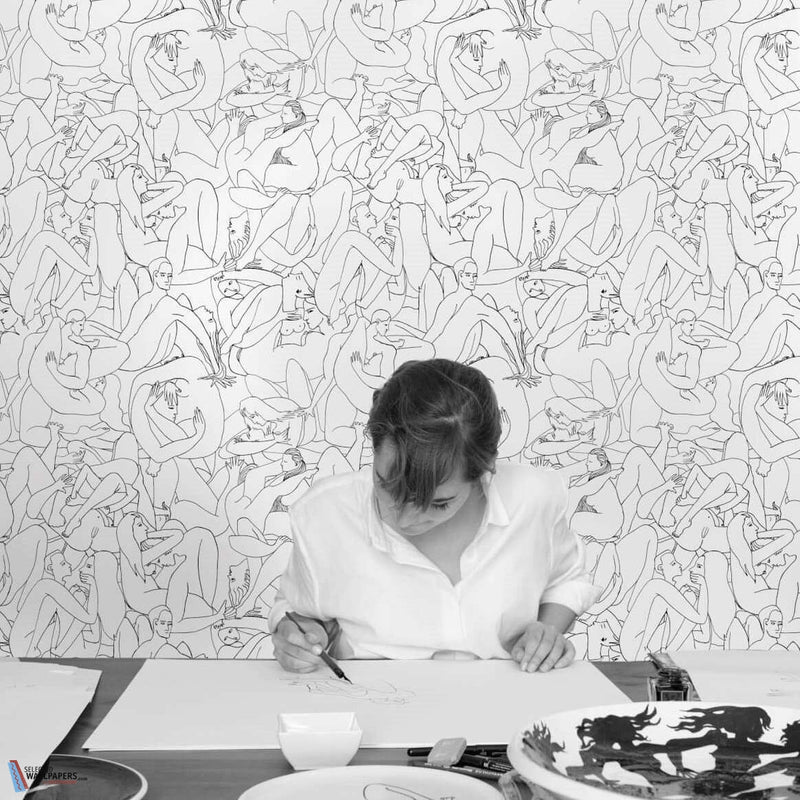 Le Couple wallpaper by Pierre Frey