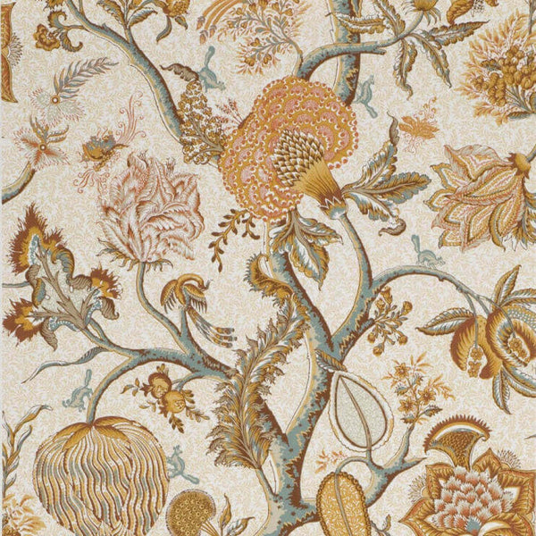 Le Grand Corail-wallpaper-Braquenie-Ochre-Roll-BP204002-Selected Wallpapers
