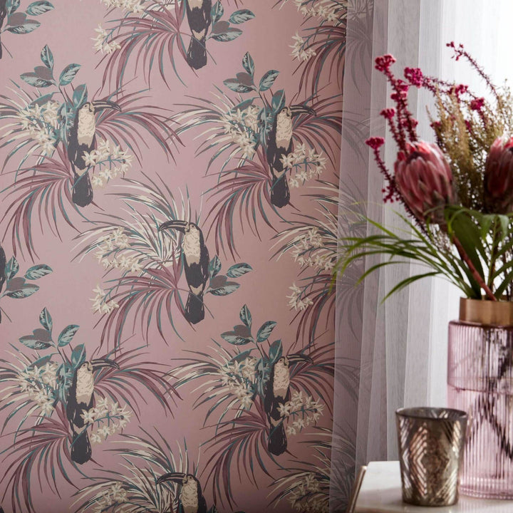 Le Toucan-Behang-Tapete-1838 wallcoverings-Selected Wallpapers