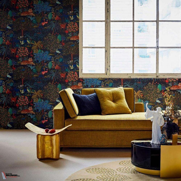 Le jardin du palais-behang-Pierre Frey-Selected Wallpapers