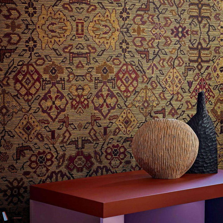 Le tapis d'ardabil-behang-Tapete-Pierre Frey-Selected Wallpapers