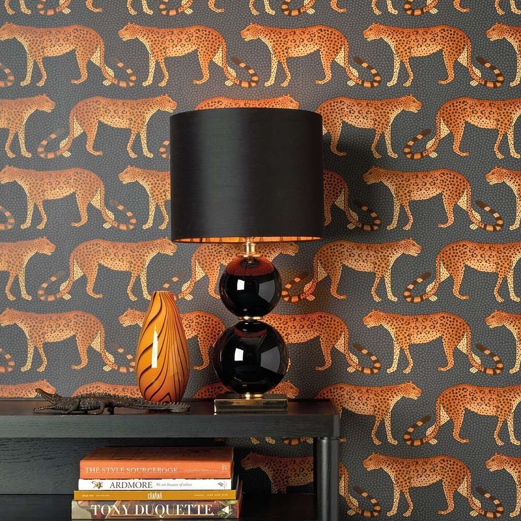 Leopard Walk-Behang-Tapete-Cole & Son-Selected Wallpapers