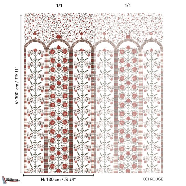 Les Arcades Albertine-behang-Braquenie-Selected Wallpapers