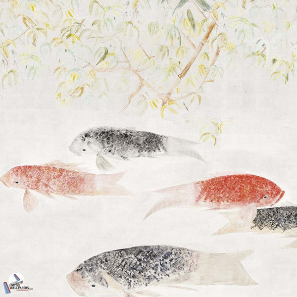 Les Carpes-Behang-Pierre Frey-Argent-Set-FP911001-Selected Wallpapers