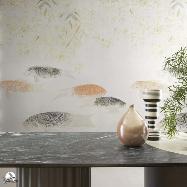 Les Carpes-Behang-Pierre Frey-Selected Wallpapers