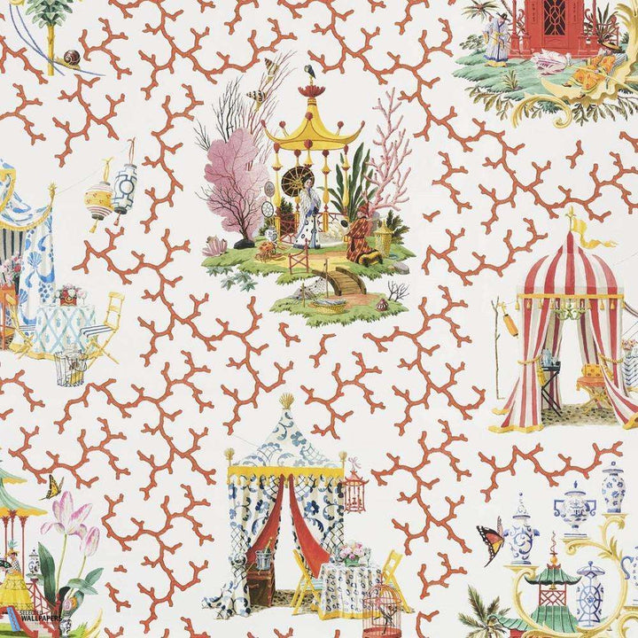 Les Folies-behang-Tapete-Pierre Frey-Corail-Meter (M1)-FP758001-Selected Wallpapers