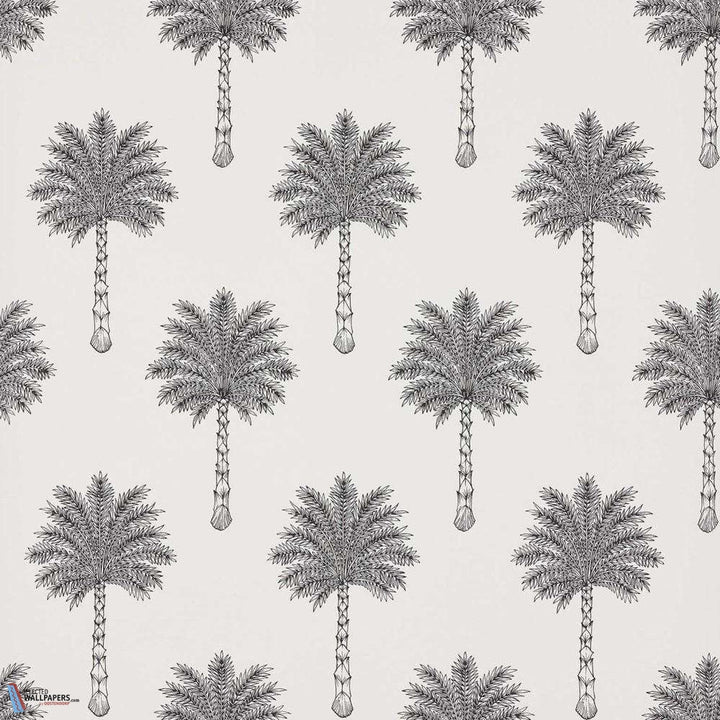 Les Palmiers-behang-Tapete-Pierre Frey-Noir/Blanc-Rol-FP755001-Selected Wallpapers