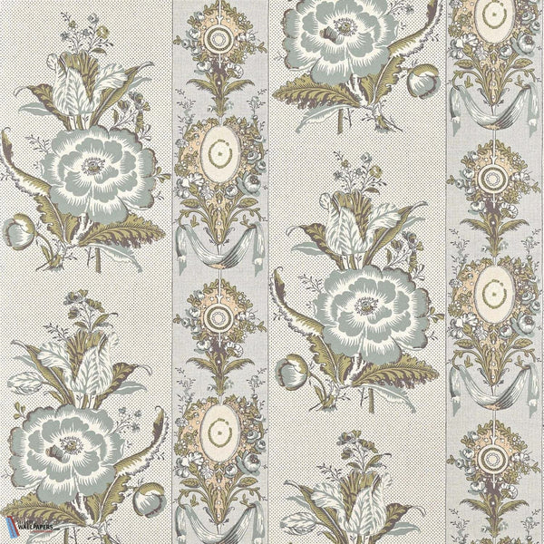 Les Renoncules-behang-Braquenie-Bleu Tendre-Rol-BP364002-Selected Wallpapers