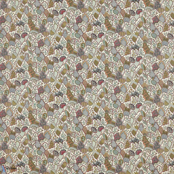 Les Rivieres de L'Indus-wallpaper-Braquenie-Nympheas-Meter (M1)-BP366002-Selected Wallpapers