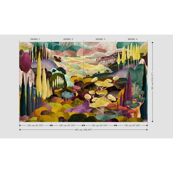 Les Songes Toscans-behang-Arte-Selected Wallpapers