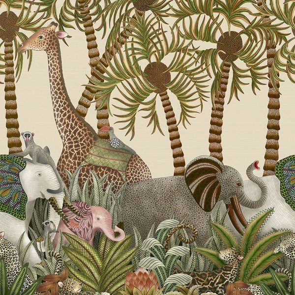 Letaba March Grasscloth-Behang-Cole & Son-Cream-Rol-119/11047-Selected Wallpapers