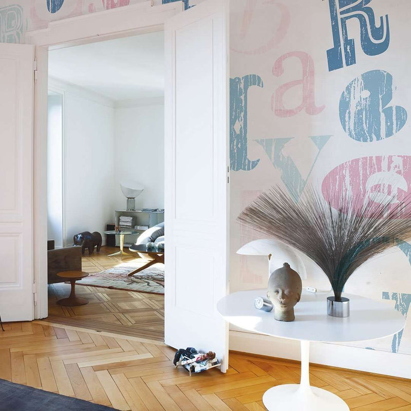 Lettering behang van Inkiostro Bianco