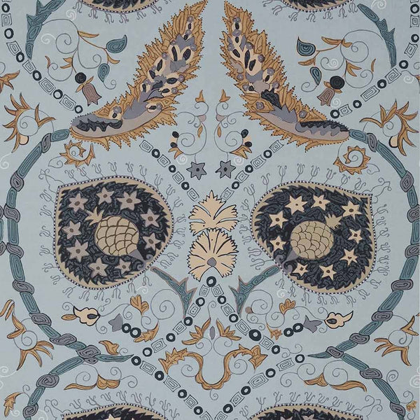 Lewis-Behang-Thibaut-Mineral Blue-Rol-T13214-Selected Wallpapers