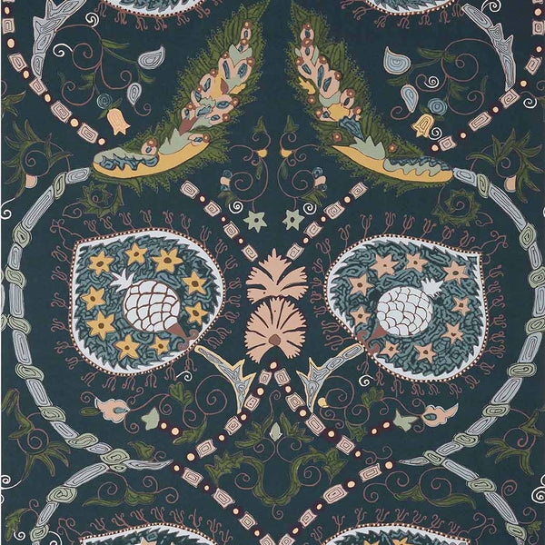 Lewis-Behang-Thibaut-Charcoal-Rol-T13216-Selected Wallpapers