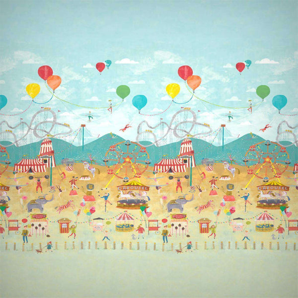 Lifes a Circus-behang-Harlequin-Carrousel-Rol-112647-Selected Wallpapers