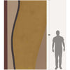 Light Beam | Fiber Glass-behang-Inkiostro Bianco-Selected Wallpapers