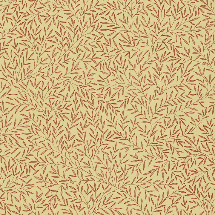 Lilly leaf-behang-Tapete-Morris & Co-Red-Rol-210444-Selected Wallpapers