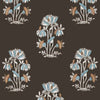 Lily Flower-Behang-Thibaut-Black-Rol-T13200-Selected Wallpapers