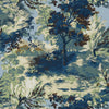 Lincoln Toile-Behang-Thibaut-Navy and Teal-Rol-T10867-Selected Wallpapers