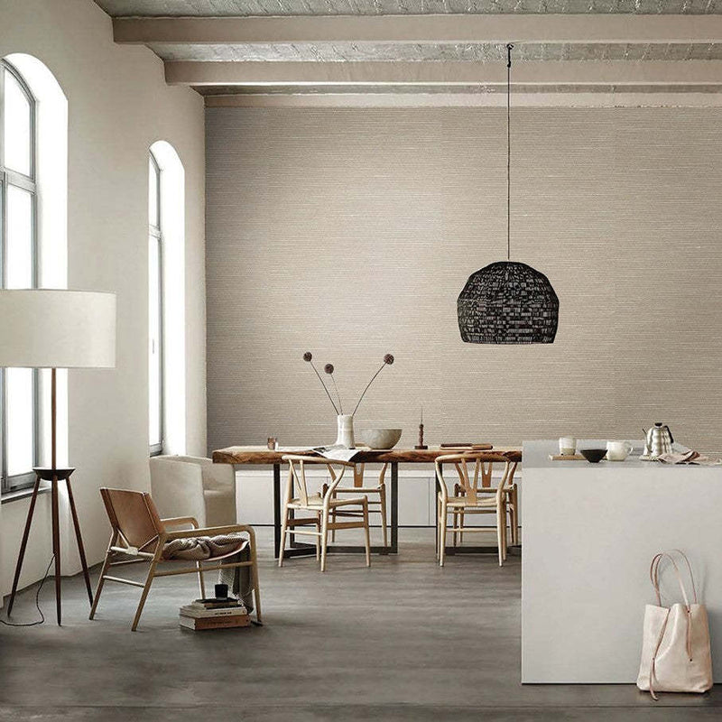 Linen Vertical Natural Palette papier peint de Greenland
