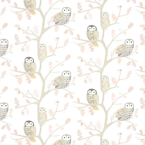 Little Owls-behang-Harlequin-Powder-Rol-112628-Selected Wallpapers