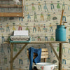 Little People-behang-Mind the Gap-Selected Wallpapers