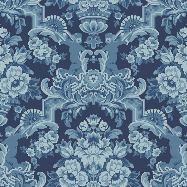 Lola-behang-Cole & Son-China Blue-Rol-117/13041-Selected Wallpapers