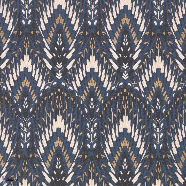 Lolana Wallcovering-Behang-Tapete-Romo-Cobalt-Rol-W452/04-Selected Wallpapers