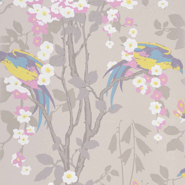 Loriini-behang-Little Greene-Dorian-Rol-0291LODORIA-Selected Wallpapers