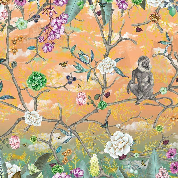 Lost World-behang-Tapete-Muance-Oranje-Vinyl-MU12101-Selected Wallpapers
