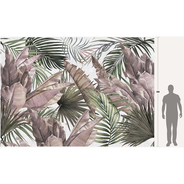 Lost in the Jungle-behang-Tapete-Inkiostro Bianco-Selected Wallpapers