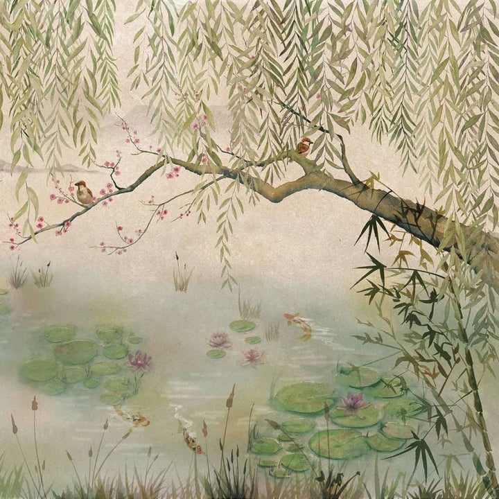 Lotus-Behang-Tapete-Coordonne-Aloe-Non Woven-7900040-Selected Wallpapers