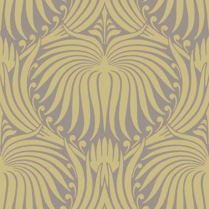Lotus-Behang-Tapete-Farrow & Ball-Churlish Green-Rol-BP2047-Selected Wallpapers