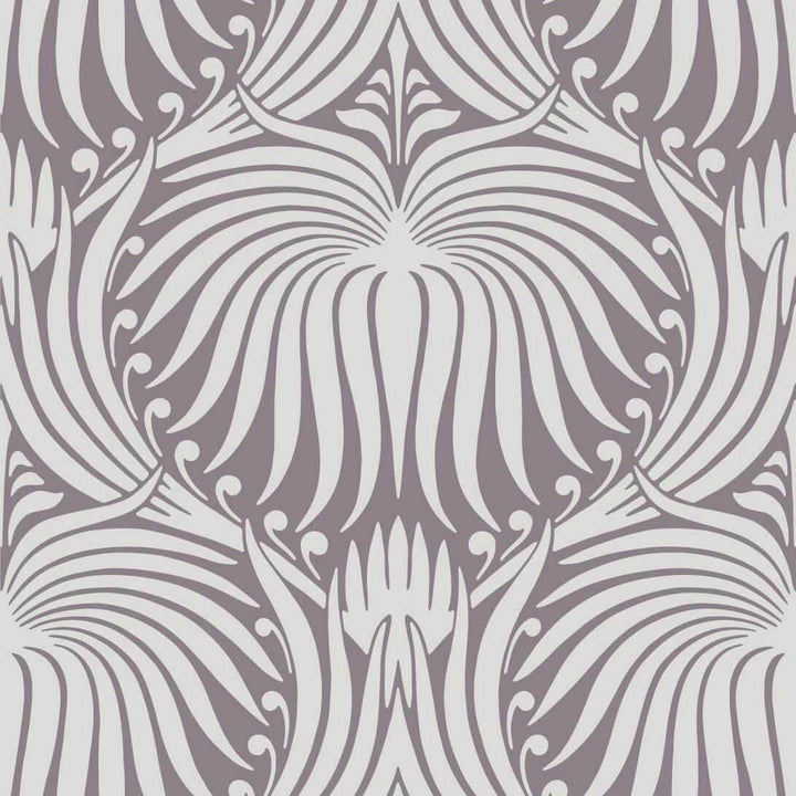 Lotus-Behang-Tapete-Farrow & Ball-Blackened-Rol-BP2062-Selected Wallpapers