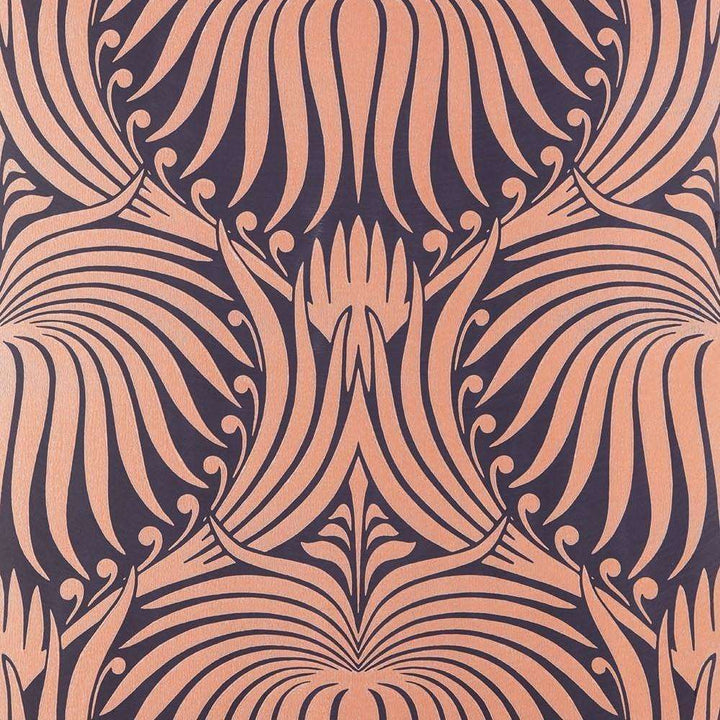 Lotus-Behang-Tapete-Farrow & Ball-Copper-Rol-BP2068-Selected Wallpapers