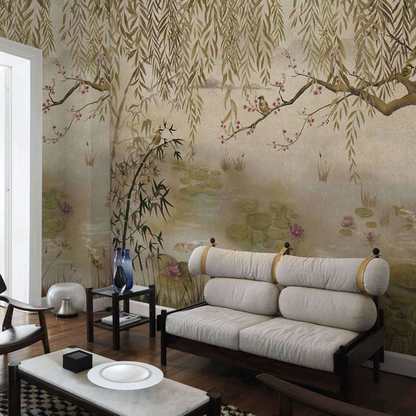 Lotus-Behang-Tapete-Coordonne-Selected Wallpapers