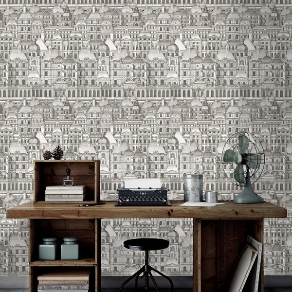 Louvre-behang-Mind the Gap-Selected Wallpapers