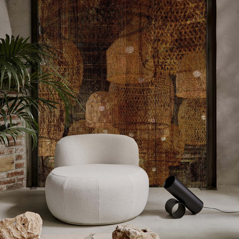 Luminaire wallpaper by Wall & Deco