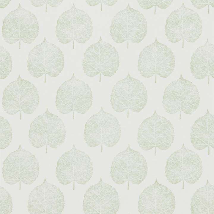 Lyme Leaf-behang-Tapete-Sanderson-Celadon-Rol-216383-Selected Wallpapers