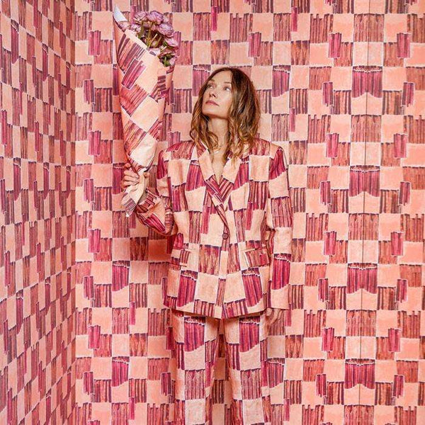 Lyre-Tapete-Kelly Wearstler-Selected Wallpapers