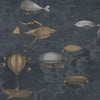 Macchine Volanti-behang-Cole & Son-Antraciet-Rol-114/1002-Selected Wallpapers