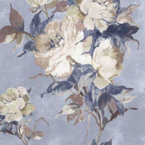 Madama Butterfly-Behang-Tapete-1838 wallcoverings-Denim-Rol-1703-108-04-Selected Wallpapers