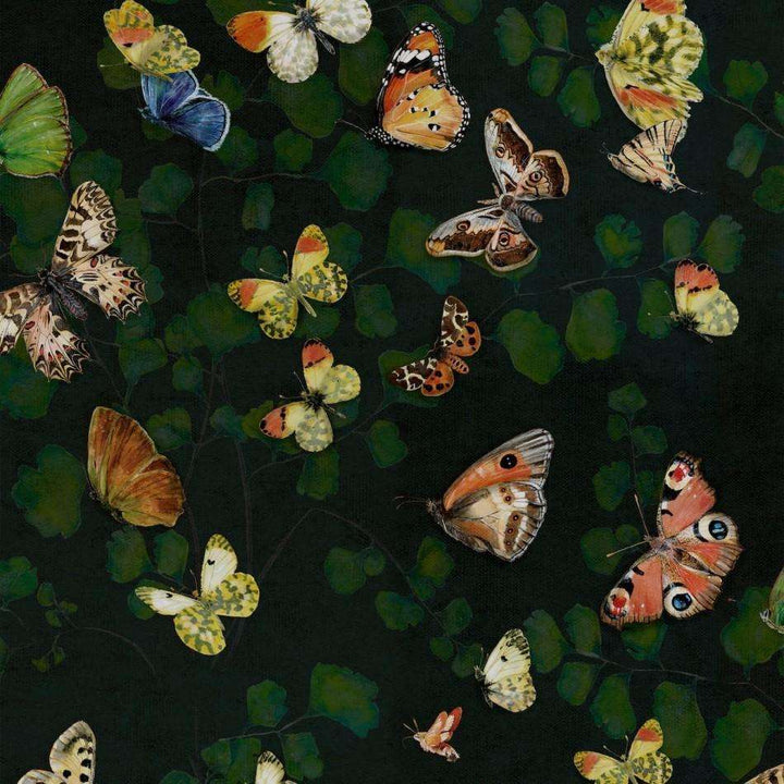 Magic Butterflies-Behang-Tapete-Coordonne-Night1-Rol-9500050-Selected Wallpapers