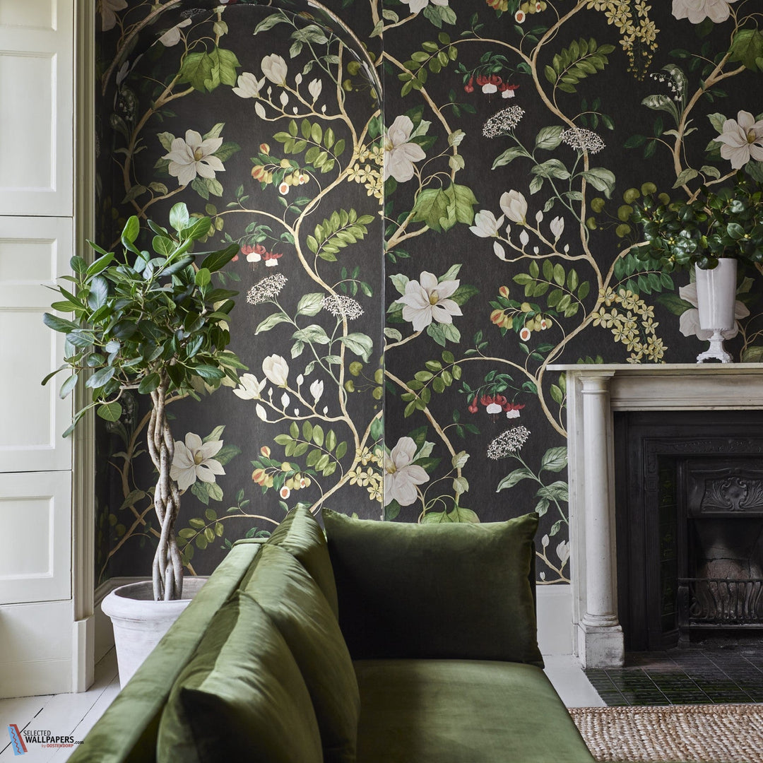 Deco Scallop wallpaper Liberty – Selected Wallpapers & Interiors