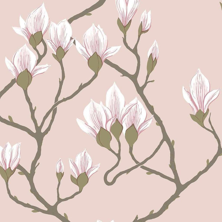 Magnolia-behang-Tapete-Cole & Son-Rose-Rol-72/3009-Selected Wallpapers