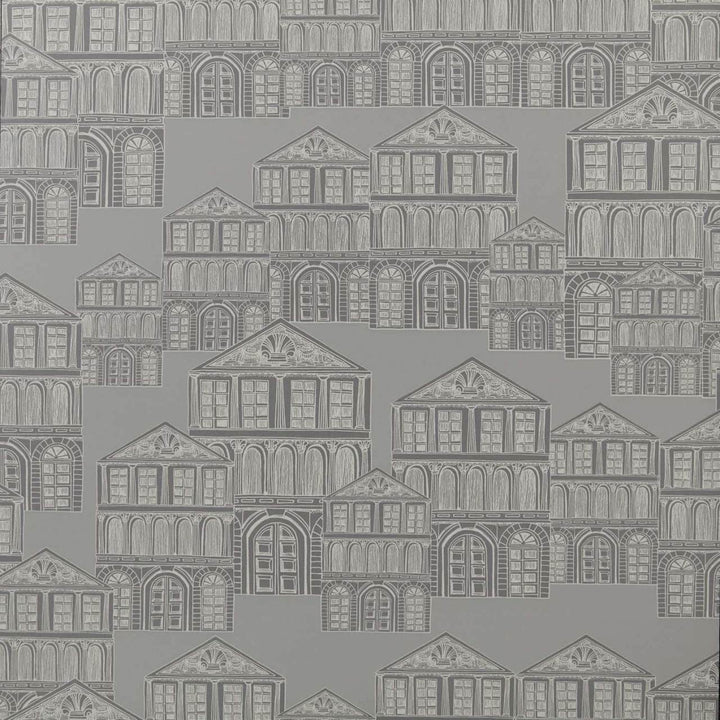 Maison-Behang-Tapete-1838 wallcoverings-Soft Grey-Rol-1907-137-04-Selected Wallpapers